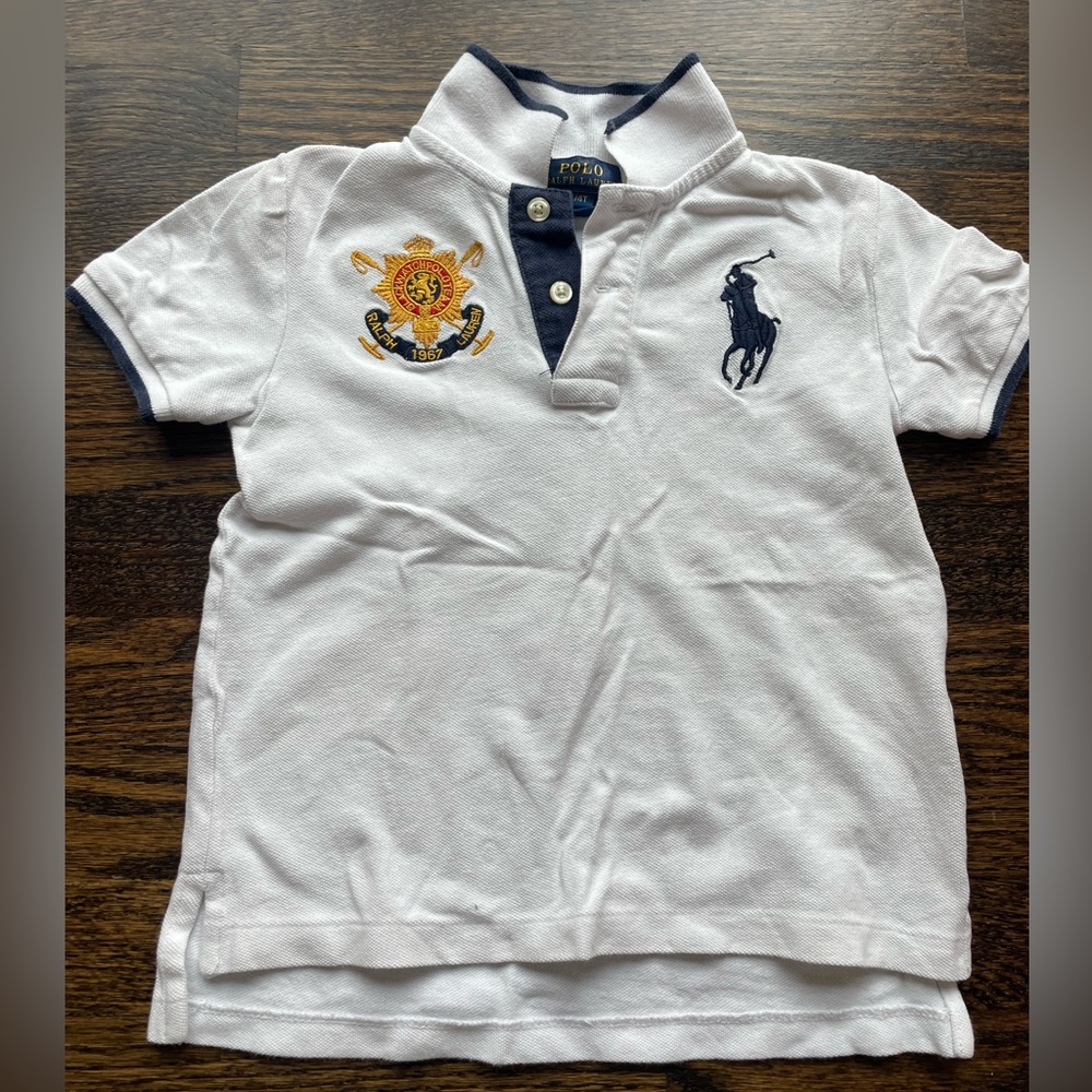 Polo Brand White Polo Shirt